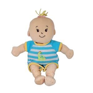 First Baby Doll Stella Girl Soft Washable Lovey Manhattan Toy Co AS SHOWN